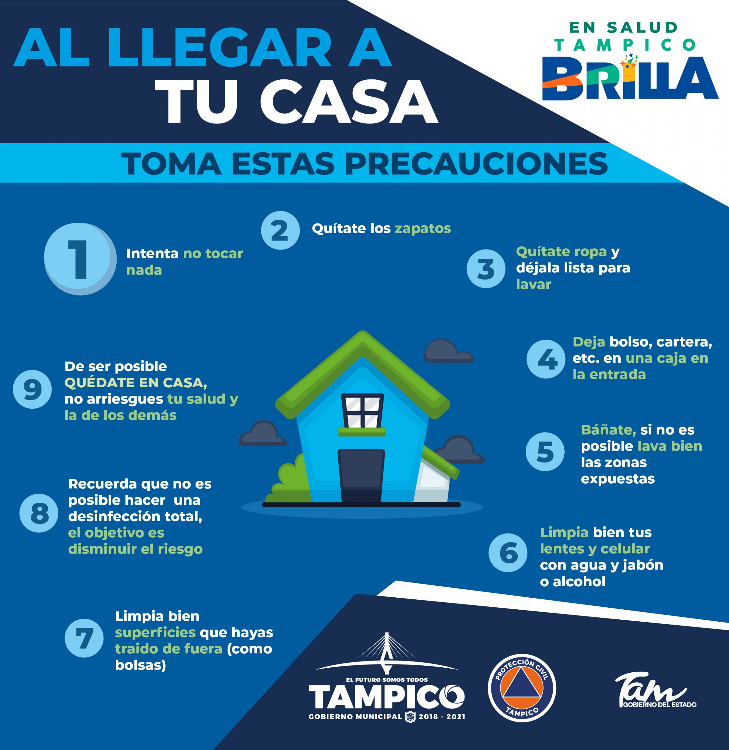 QUE DEBES HACER AL LLEGAR Y SALIR DE CASA, COMO CONVIVIR CON ALGUIEN ENFERMO