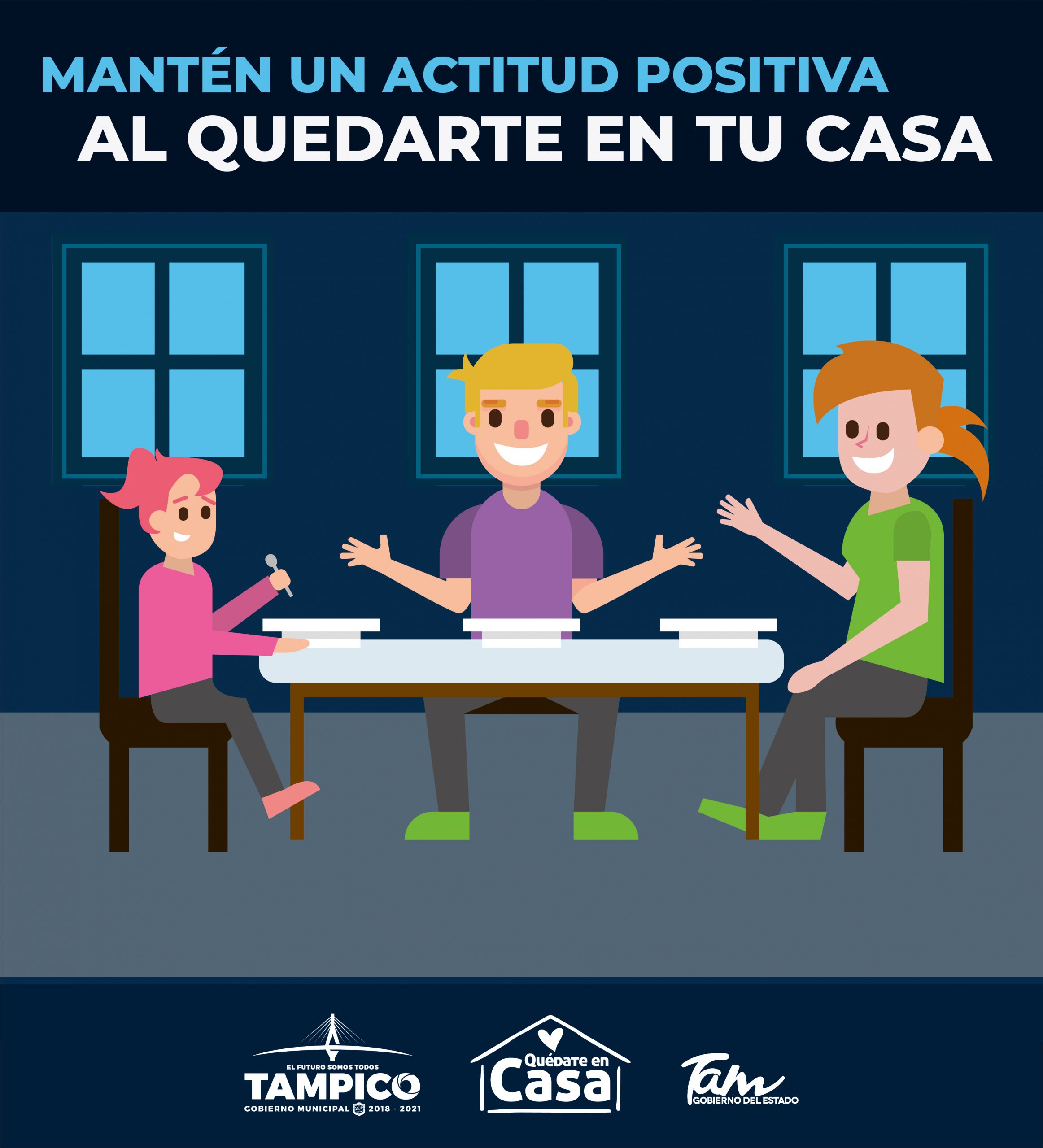 ACTITUD POSITIVA EN CASA