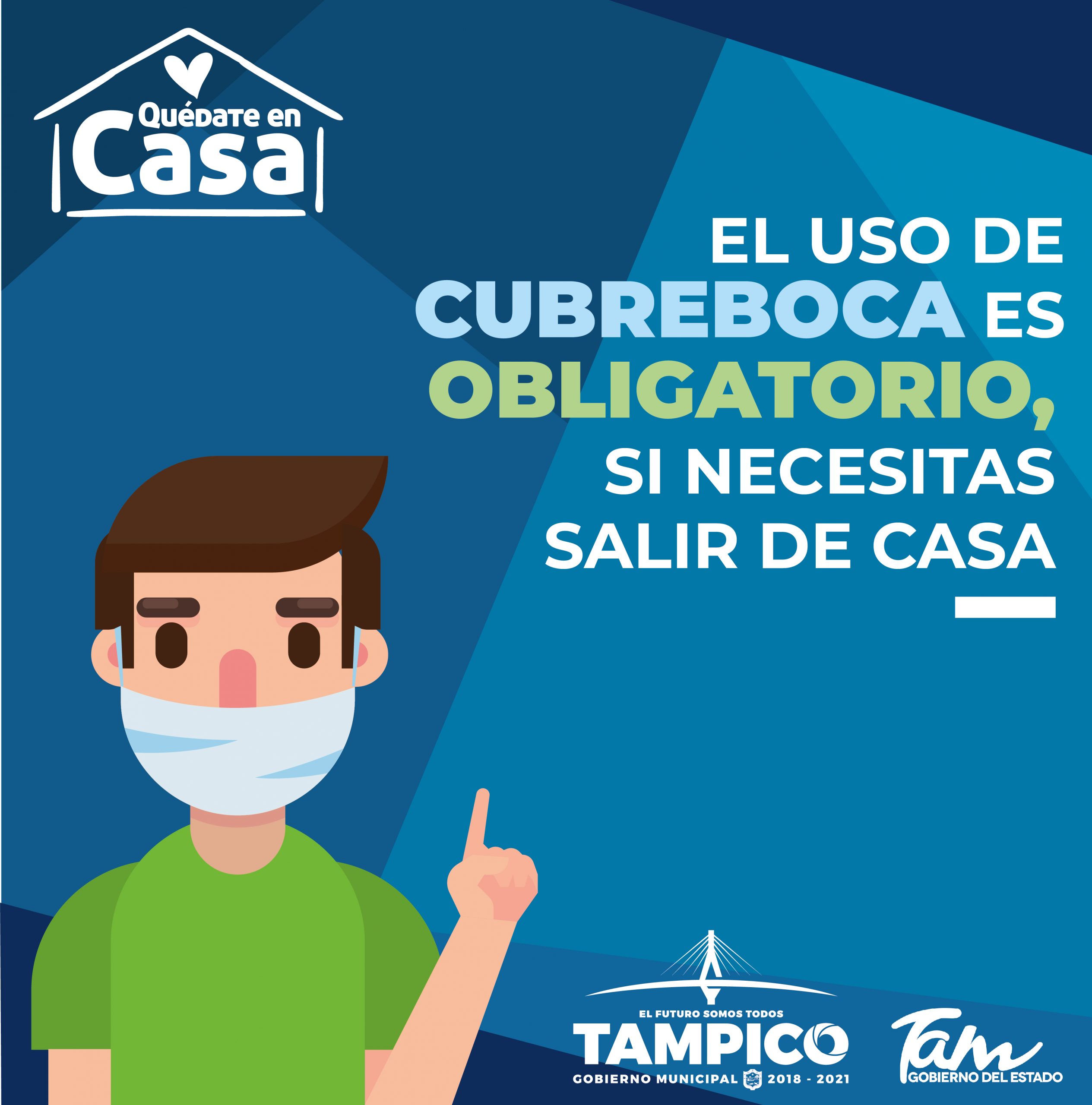 EL USO DE CUBREBOCA ES OBLIGATORIO