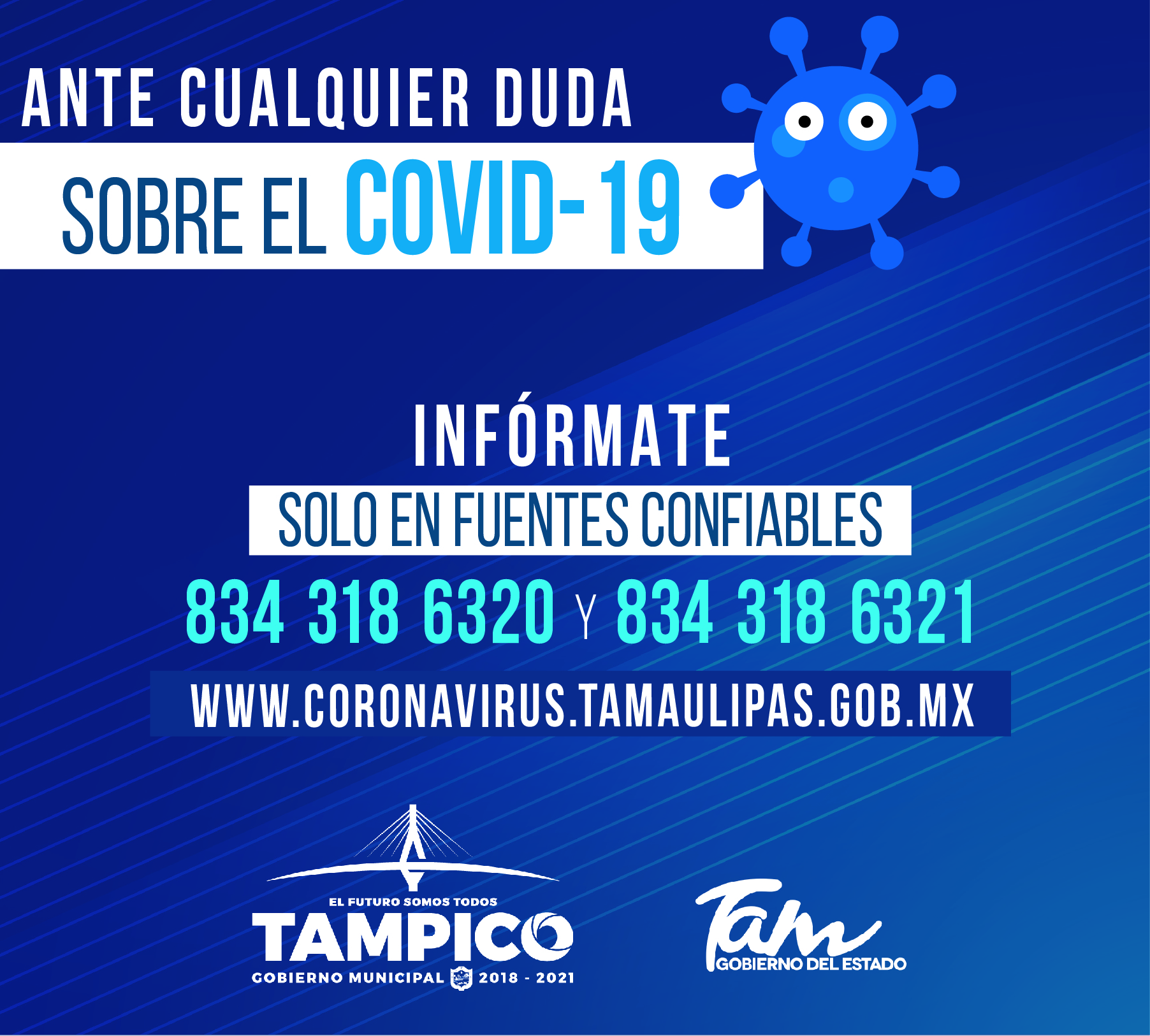 Números y web de información