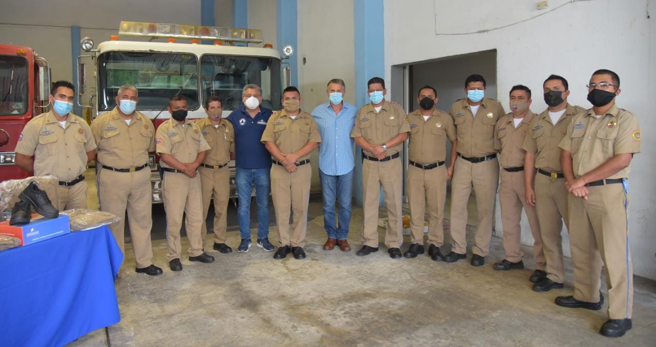 Reconoce Gobierno de Tampico Heroica Labor de los Bomberos de Tampico