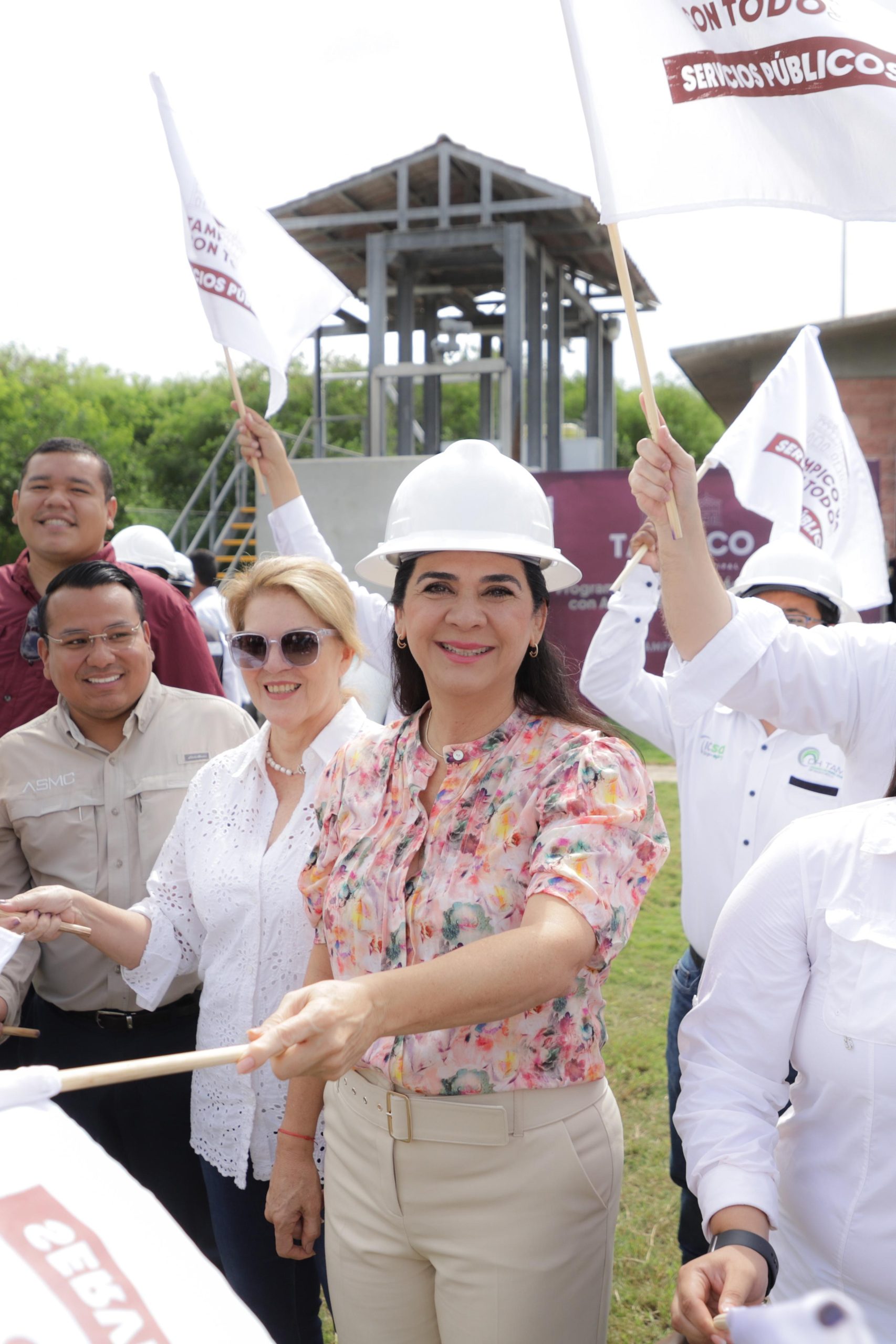 Inicia Mónica Villarreal Histórico Programa de Riego con Aguas Tratadas