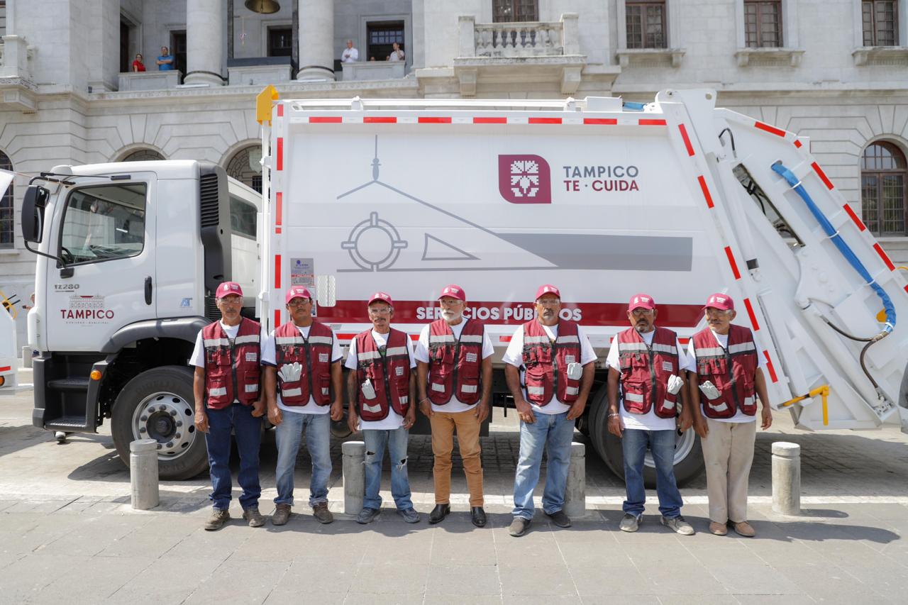 Se Normaliza en Tampico Servicio de Recolección de Basura Doméstica