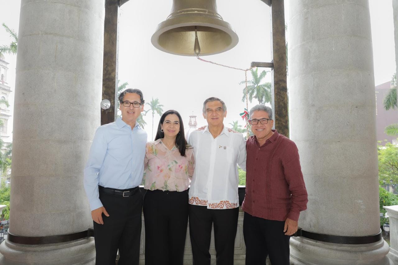 Mónica Villarreal y los Alcaldes de la Zona se Reúnen con Gobernador del Estado en Tampico.