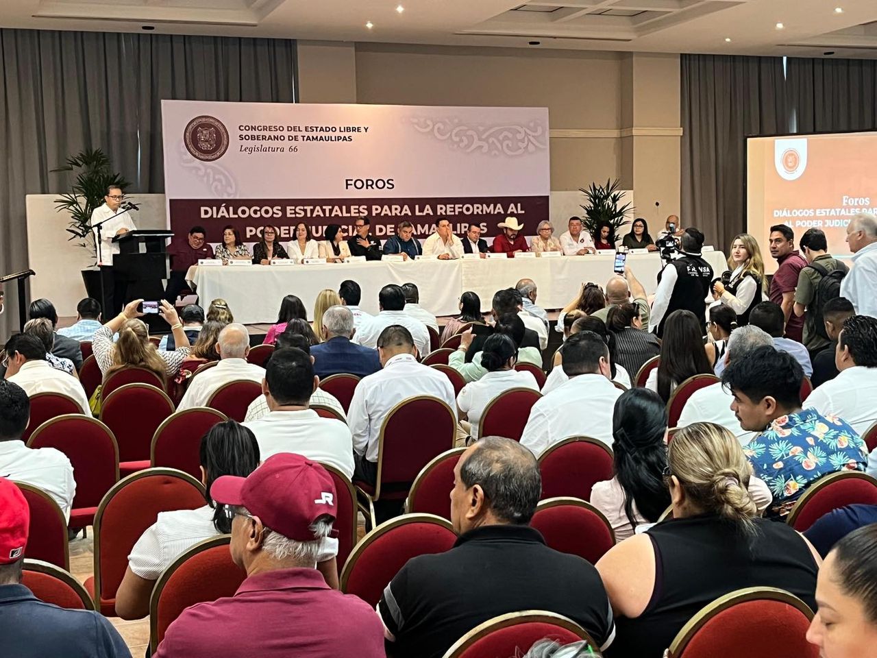 Diputados Locales Realizan en Tampico Foro Sobre Reforma al Poder Judicial del Estado