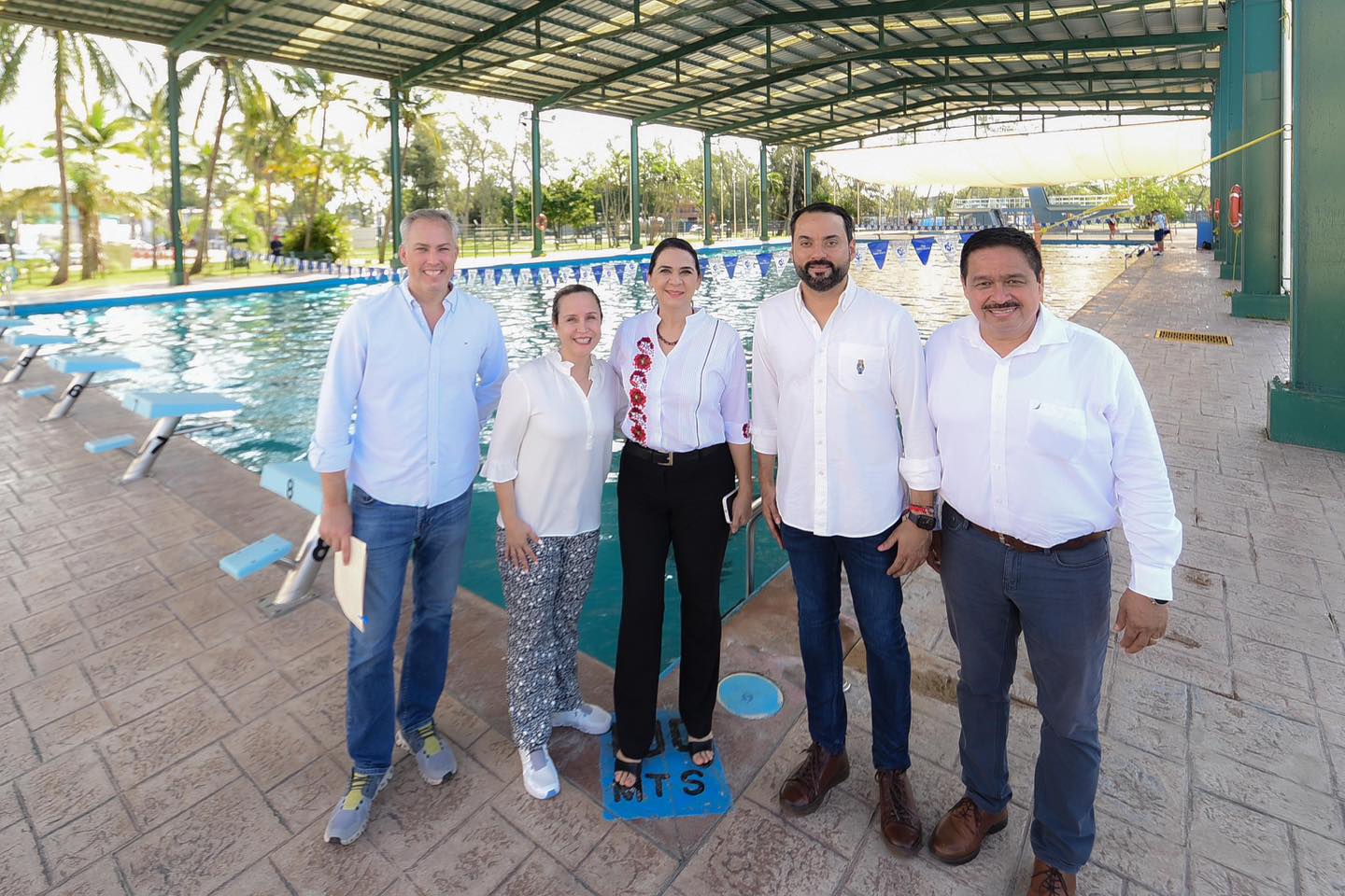 Garantiza Mónica Villarreal Óptimo Funcionamiento de Instalaciones Acuáticas en la Ciudad Deportiva