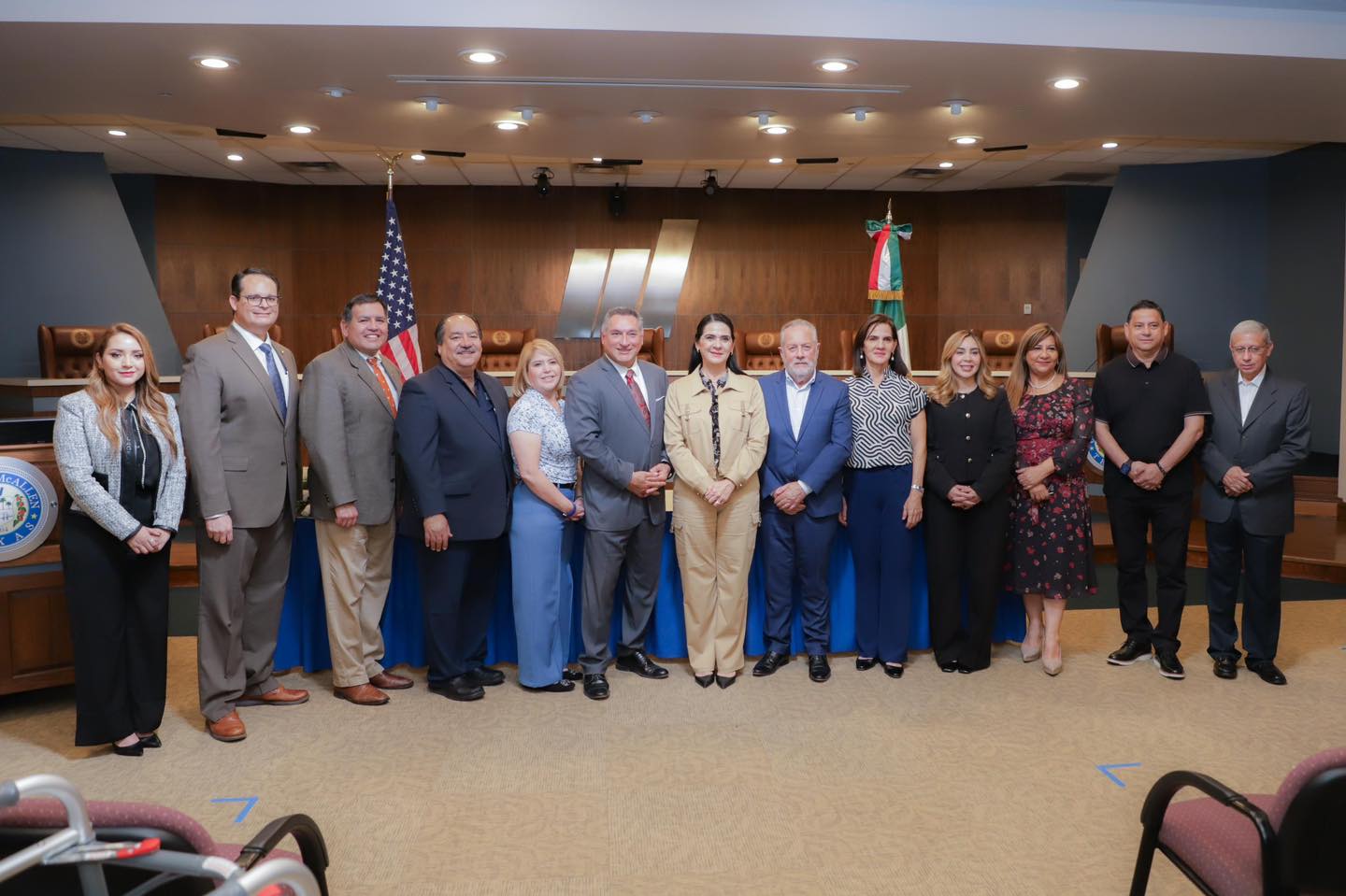 Fortalece Mónica Villarreal Presencia Internacional de Tampico en Texas